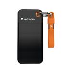 Verbatim Pocket Ssd 256Gb Blk/Org