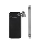 Verbatim Pocket Ssd 128Gb Blk/Grey