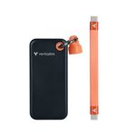 Verbatim Pocket Ssd 128Gb Blk/Org