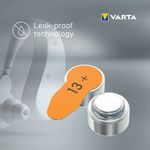 Varta Hearing Aid Batteries 13 Pk6