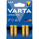 Varta Longlife Aaa Battery Pk4