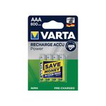 Varta Nimh Rchb Aaa Batteries Pk4