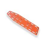Orange Spinal Board With 3 Straps