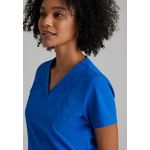 One Racer Scrub Top Ro Blue 2Xl