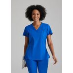 One Racer Scrub Top Ro Blue 3Xl