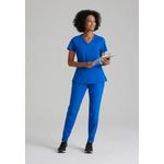 One Racer Scrub Top Ro Blue 5Xl