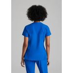 One Racer Scrub Top Ro Blue 5Xl