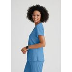One Racer Scrub Top Ceil 2Xl