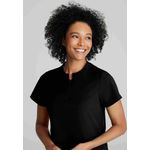 One Flux Scrub Top Black 4Xl