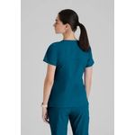 One Pulse Scrub Top Bah Blue 2Xs