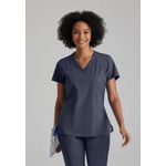 One Racer Scrub Top Steel 2Xl