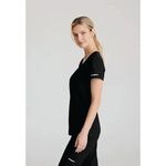 Reliance Womens Scrub Top Black 2Xs