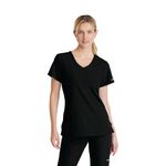 Reliance Womens Scrub Top Black Xs