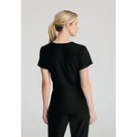 Reliance Womens Scrub Top Black Xs