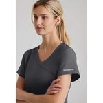 Reliance Womens Scrub Top Pewter 2Xs