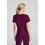 Reliance Womens Scrub Top Wine M