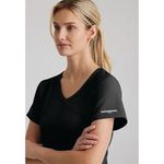 Reliance Womens Scrub Top Black 4Xl