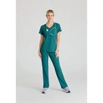 Reliance Womens Scrub Top Teal 3Xl