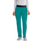 Breeze Womens Trs Reg Teal 2Xs