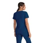 Breeze Womens Scrub Top Navy Xl