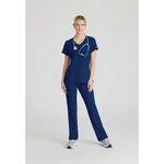 Reliance Womens Scrub Top Navy S