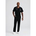 Structure Scrub Trouser Black S
