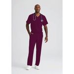 Structure Scrub Trouser Wine S