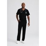 Structure Scrub Trs Tall Black M