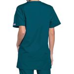 Prof V-Neck Scrub Top Carib Blue S