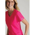Breeze Womens Scrub Top Vib Pink S