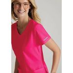 Breeze Womens Scrub Top Vib Pink 5Xl