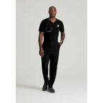 One Velocity Scrub Top Black Xs
