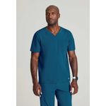 One Velocity Scrub Top Bah Blue M