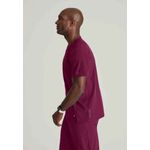 One Velocity Scrub Top Wine S