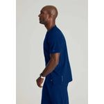 One Velocity Scrub Top Indigo 3Xl