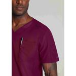 One Velocity Scrub Top Wine 5Xl