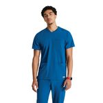 Skt193 Thesis Scrub Top Ro Blue Xl