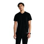 Skt193 Thesis Scrub Top Black 4Xl