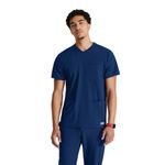 Skt193 Thesis Scrub Top Navy 2Xl