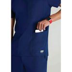 Skt193 Thesis Scrub Top Navy 2Xl