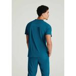 Skt193 Thesis Scrub Top Bah Blue S