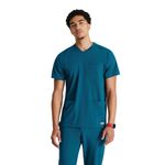 Skt193 Thesis Scrub Top Bah Blue M