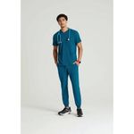 Skt193 Thesis Scrub Top Bah Blue M