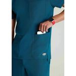 Skt193 Thesis Scrub Top Bah Blue 2Xl