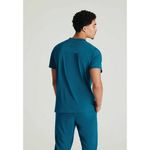 Skt193 Thesis Scrub Top Bah Blue 4Xl