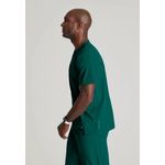 One Velocity Scrub Top Hunt Grn 2Xl