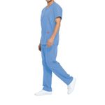 Unisex Scrub Set Top/Trs Ceil M
