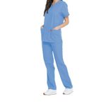 Unisex Scrub Set Top/Trs Ceil M
