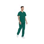 Unisex Scrub Set Top/Trs Hnt Grn S