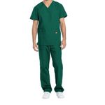 Unisex Scrub Set Top/Trs Hnt Grn Xs